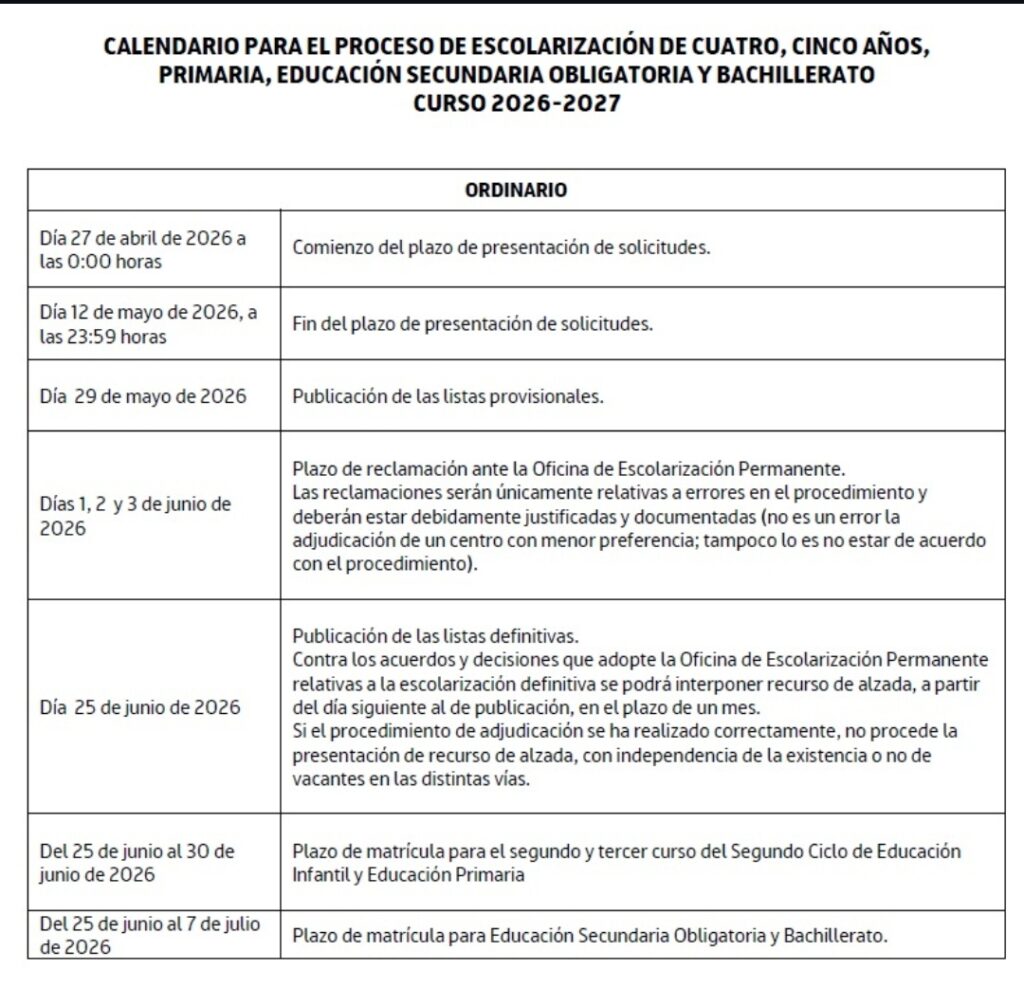 Escolarización_2026-27